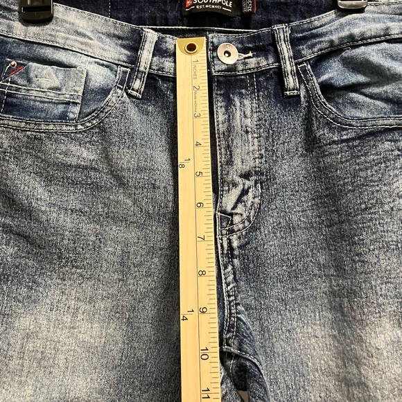 SOUTH POLE Skinny Jeans Mens Size:32X30 - Picture 4 of 11